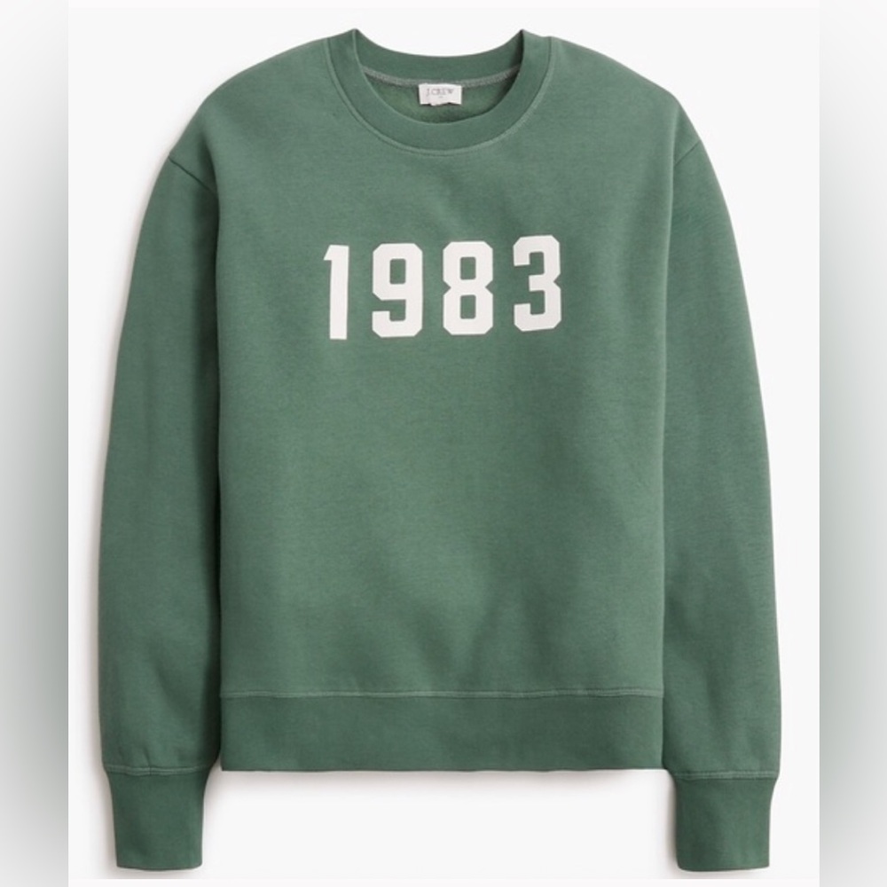 Like-New Forest Green Crewneck Sweatshirt